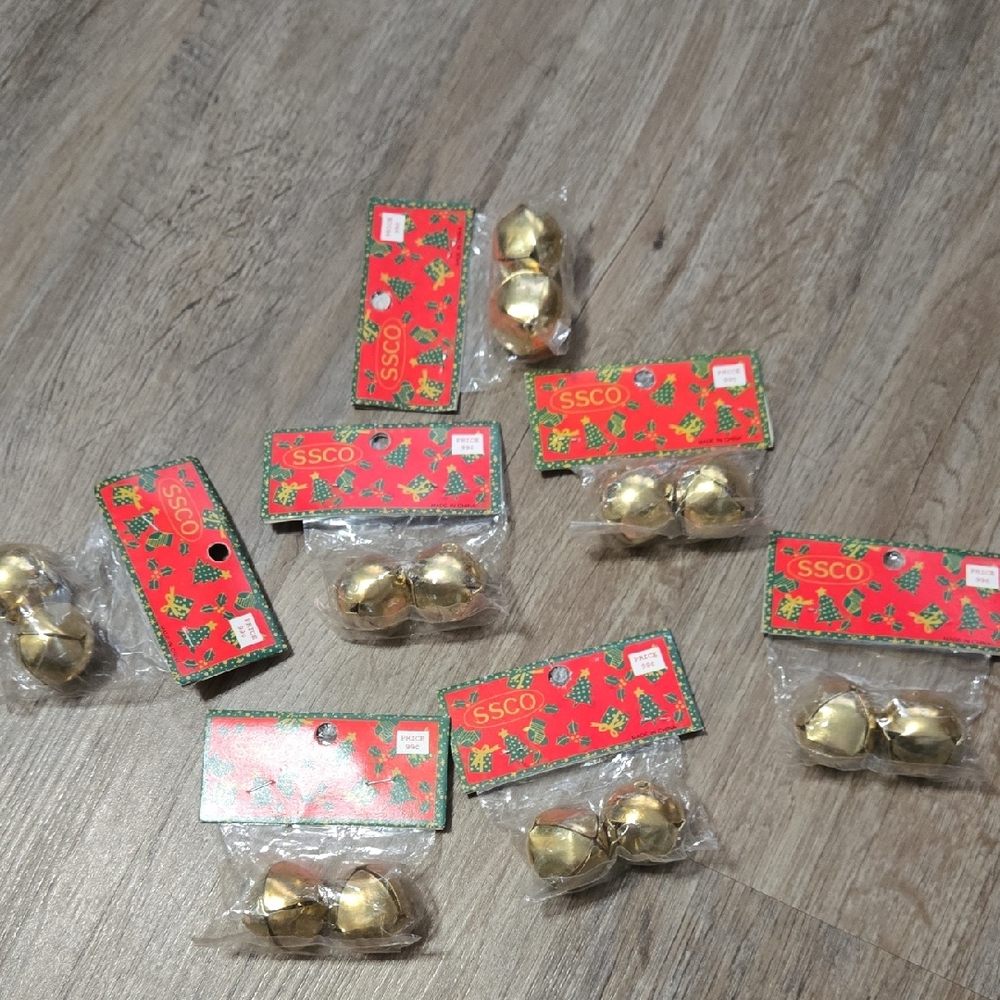 SSCO Gold Jingle Bells Set NOS